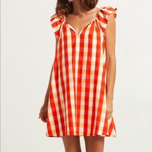Marie Oliver Shift Dress- WHITE